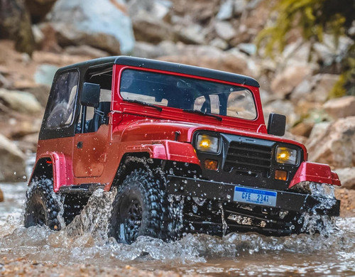 Jeep wrangler 4x4 con - rc,