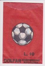 1 BUSTINA PIENA FIGURINE CALCIO CARTONATE DOLFAR 1968-69 - NO PANINI