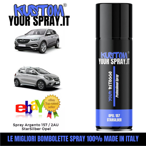 Spray opel 157 - spray, argento