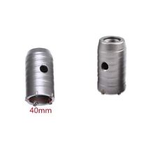 FRESA PER MURO 40 MM CAROTATRICE A TAZZA DA TRAPANO PER FORARE CEMENTO PIETRA 