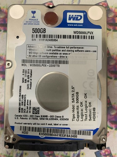 Hard disk usato sata - disk,