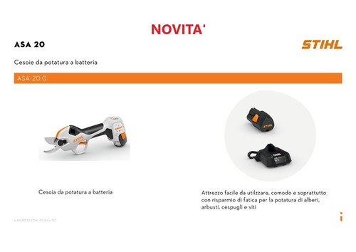Cesoia forbice poto batteria - poto,