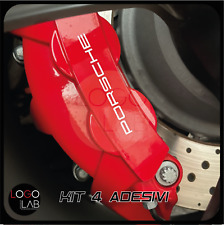 KIT 4 ADESIVI PORSCHE per