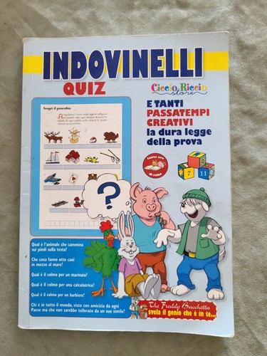 Libro indovinelli quiz tanti - indovinelli,