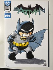 Baby Batman DC Comic Sketch
