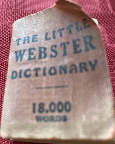 The little webster dictionary - little,