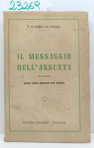 Fiorenzo il messaggio - p.,