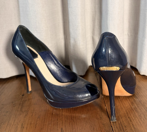Tacchi spillo dior blu - a,