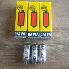 3 x Valvo Holland E90F 6BH6