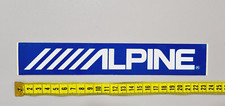 ADESIVO ALPINE CAR AUDIO