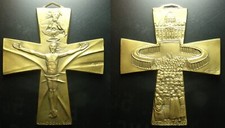 MEDAGLIA A CROCE GIUBILEO 2000 INCISORE ANGELO GRILLI