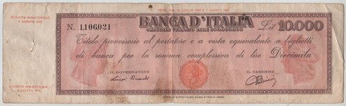 Italia titolo provvisorio - -,