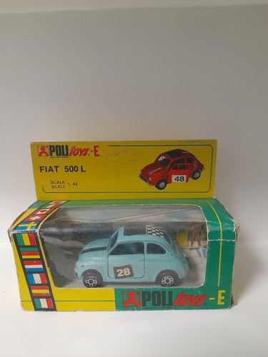 Fiat 500 politoys turchese - fiat,