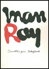 MAN RAY  "Lettera R" signed