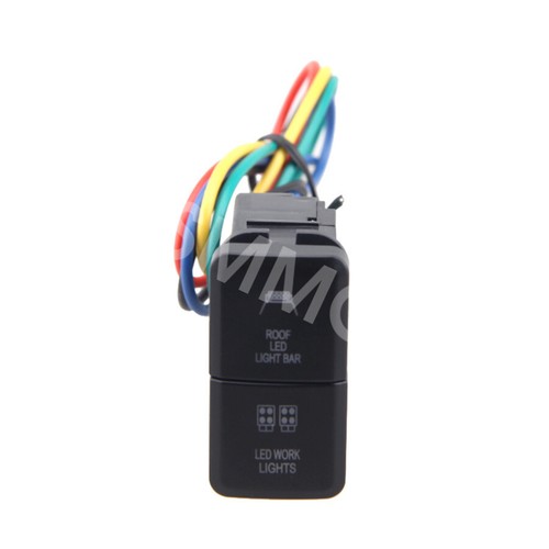 Led light bar switch button - light,