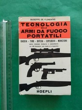 HOEPLI 1977 TECNOLOGIA DELLE ARMI DA FUOCO PORTATILI