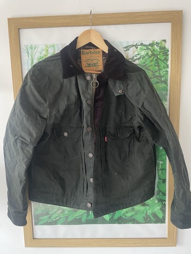 Giacca cerata barbour levi - giacca, x