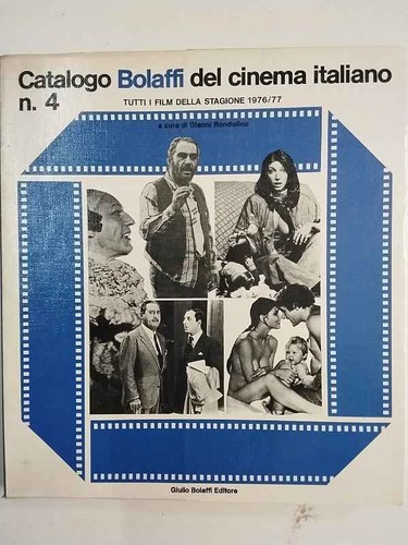 Catalogo bolaffi del cinema - catalogo,