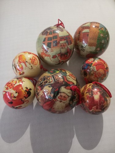 Palle natale vintage - palle, di
