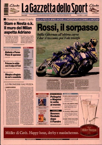 Cartolina gazzetta dello - cartolina, la
