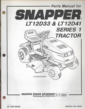 SNAPPER LAWN TRACTOR MOWER