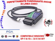 DIAGNOSI OBD2-AGGIORNATA AL 2023+ADATTATORE 3-FIAT DOBLO TYPE 152-RESET SERVICE