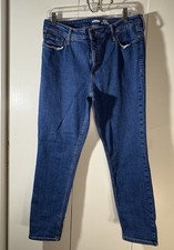 Jeans donna Rockstar vita alta super skinny Old Navy taglia 14P tasca slim segreta