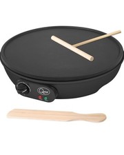Pancake e Crepiera Elettrica / Piastra Calda Antiaderente 12" o Mini Versione 8"