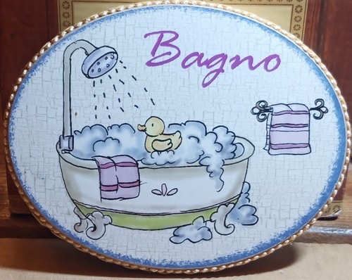 Targa segna stanza fuori porta - segna,