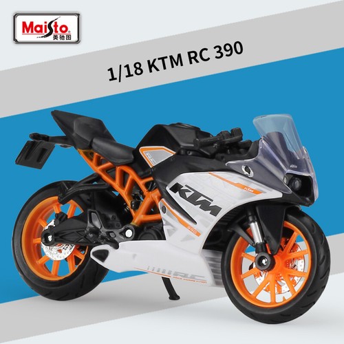 Modellino moto maisto ktm - moto, 1:18