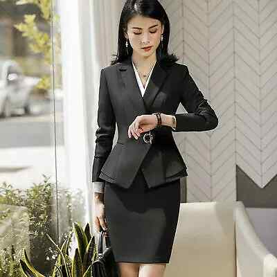 Tailleur completo donna nero