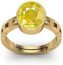Anello Placcato Oro Punchdhatu