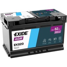 EXIDE EK820 STOP & START AGM