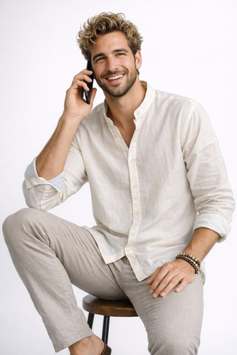 Camicia uomo maxfort - camicia,