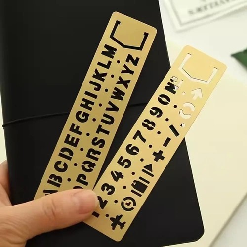 Stencil metallo numeri - stencil, lettere