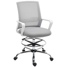 HOMCOM Draughtsman Chair, Mesh
