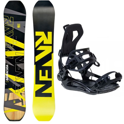 Set tavola snowboard raven - raven, 153