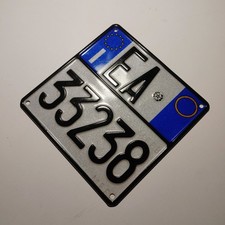 Italia ?? Targa Moto Euroband Italiana di BOLOGNA Ducati 2016