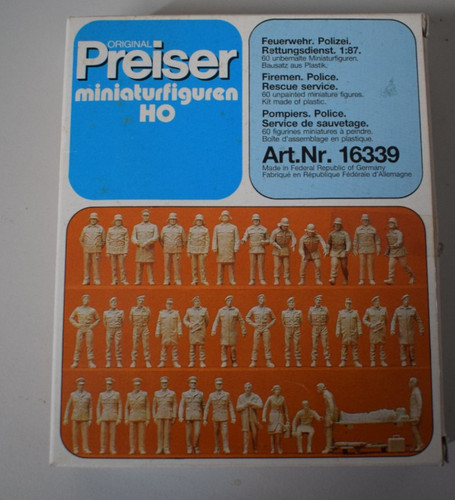 Preiser 16339 vigili - 1/87, h0