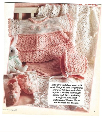 Layette rosa solletico per