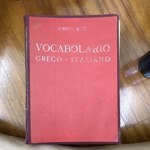 Lorenzo rocci vocabolario - rocci,