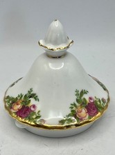 Coperchio teiera rosa antico