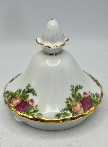 Coperchio teiera rosa antico