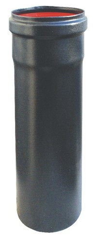 Tubo nero opaco per stufa - nero,