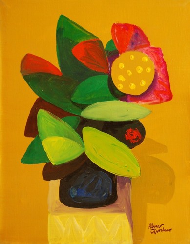 Vaso fiori pianta giordano - di,