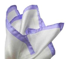 Fazzoletto da taschino bianco