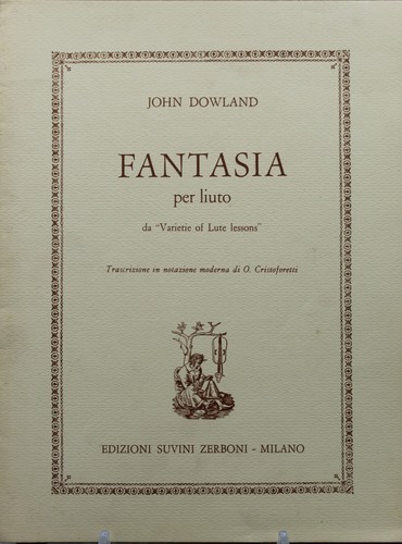 Spartito musicale fantasia - spartito,