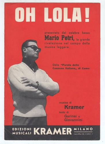 Spartito mario petri lola - lola,