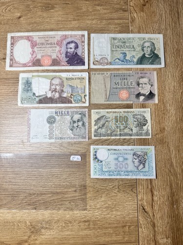 Lotto banconote lire 10000 - lotto,