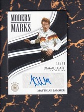 Panini Immaculate Collection 2023/24 - Germania - Matthias Sammer 18/49 - AUTO